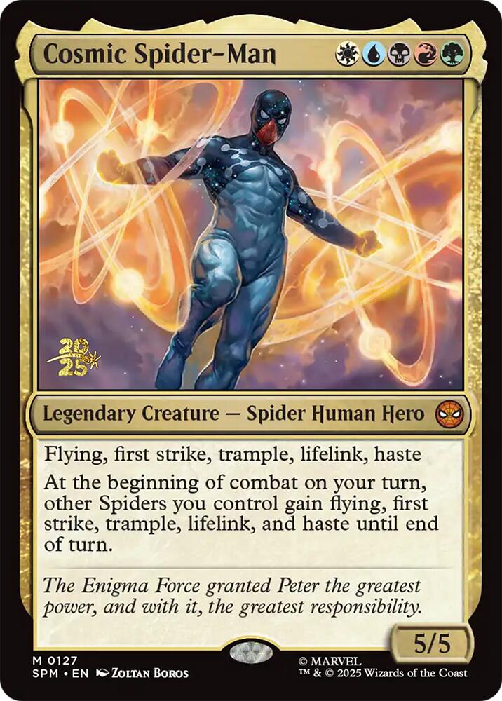 Cosmic Spider-Man [Marvel's Spider-Man Prerelease Promos] - Magic: The Gathering - Card Brawlers | Quebec | Canada |