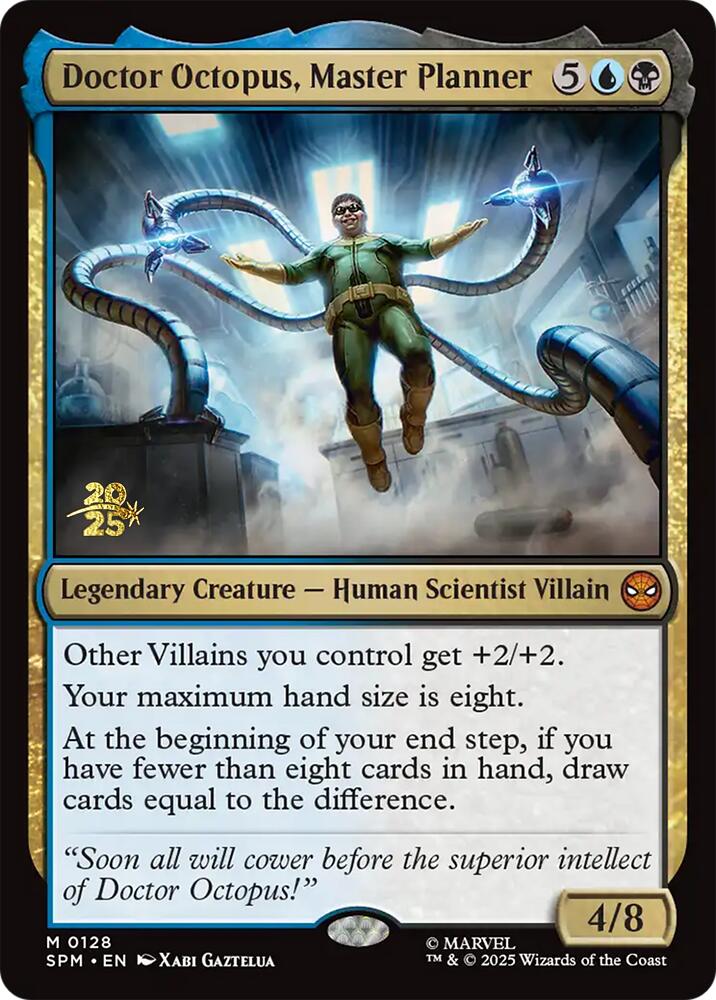 Doctor Octopus, Master Planner [Marvel's Spider-Man Prerelease Promos] - Magic: The Gathering - Card Brawlers | Quebec | Canada |