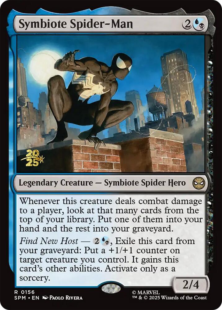 Symbiote Spider-Man [Marvel's Spider-Man Prerelease Promos] - Magic: The Gathering - Card Brawlers | Quebec | Canada |