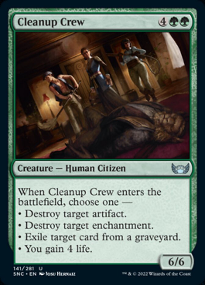 Cleanup Crew [Streets of New Capenna] - Magic: The Gathering - Card Brawlers | Quebec | Canada |
