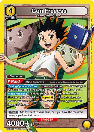 Gon Freecss (016) (UEX04BT/HTR-2-016) - UEX04BT HUNTER X HUNTER Vol2 Foil - UEX04BT: HUNTER X HUNTER Vol.2 - Card Brawlers | Quebec | Canada |