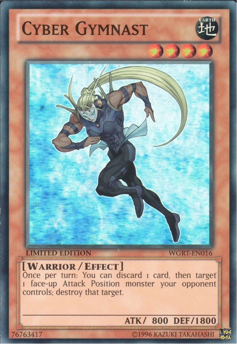 Cyber Gymnast [WGRT-EN016] Super Rare - Yu-Gi-Oh! - Card Brawlers | Quebec | Canada |