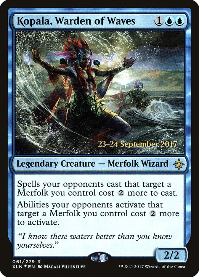 Kopala, Warden of Waves [Ixalan Prerelease Promos] - Magic: The Gathering - Card Brawlers | Quebec | Canada |