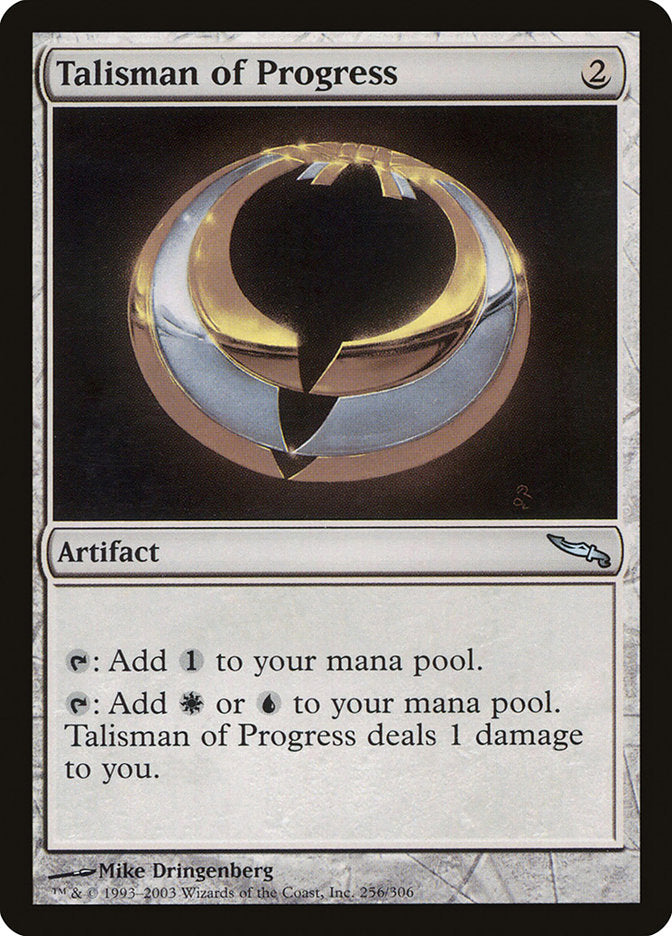 Talisman of Progress [Mirrodin] - Magic: The Gathering - Card Brawlers | Quebec | Canada |