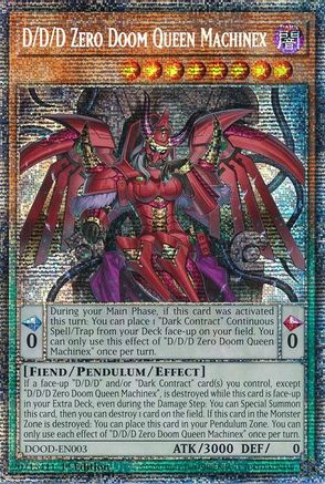 D/D/D Zero Doom Queen Machinex (Starlight Rare) [DOOD-EN003] Starlight Rare - Yu-Gi-Oh! - Card Brawlers | Quebec | Canada |
