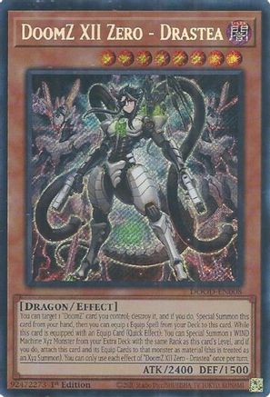 DoomZ XII Zero - Drastea [DOOD-EN008] Secret Rare - Yu-Gi-Oh! - Card Brawlers | Quebec | Canada |