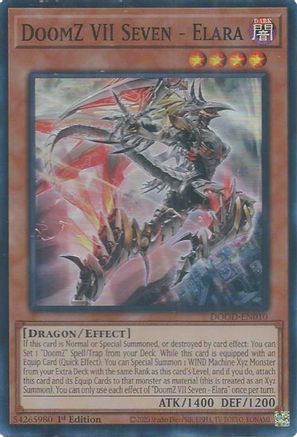 DoomZ VII Seven - Elara [DOOD-EN010] Super Rare - Yu-Gi-Oh! - Card Brawlers | Quebec | Canada |