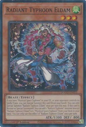 Radiant Typhoon Eldam [DOOD-EN013] Super Rare - Yu-Gi-Oh! - Card Brawlers | Quebec | Canada |