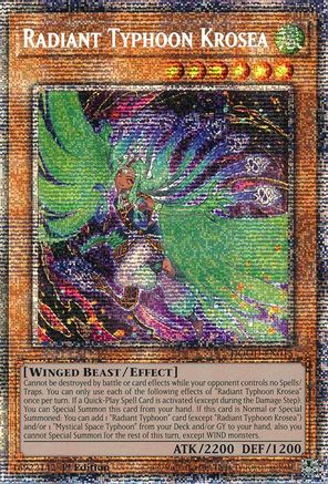 Radiant Typhoon Krosea (Starlight Rare) [DOOD-EN015] Starlight Rare - Yu-Gi-Oh! - Card Brawlers | Quebec | Canada |