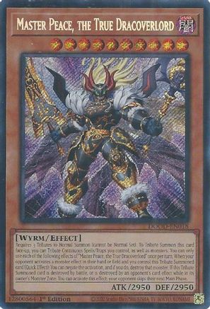Master Peace, the True Dracoverlord [DOOD-EN018] Secret Rare - Yu-Gi-Oh! - Card Brawlers | Quebec | Canada |
