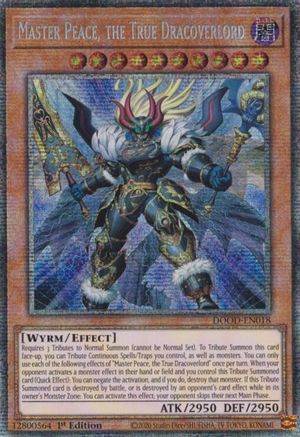 Master Peace, the True Dracoverlord (Starlight Rare) [DOOD-EN018] Starlight Rare - Yu-Gi-Oh! - Card Brawlers | Quebec | Canada |