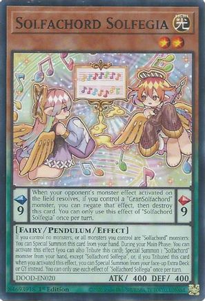 Solfachord Solfegia [DOOD-EN020] Common - Yu-Gi-Oh! - Card Brawlers | Quebec | Canada |