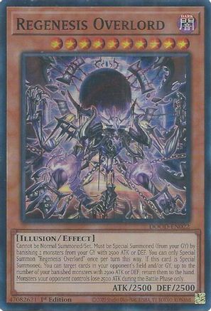 Regenesis Overlord [DOOD-EN022] Super Rare - Yu-Gi-Oh! - Card Brawlers | Quebec | Canada |