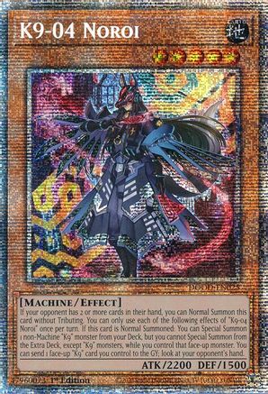 K9-04 Noroi (Starlight Rare) [DOOD-EN025] Starlight Rare - Yu-Gi-Oh! - Card Brawlers | Quebec | Canada |