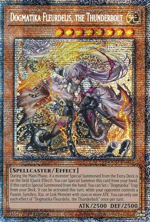 Dogmatika Fleurdelis, the Thunderbolt (Starlight Rare) [DOOD-EN026] Starlight Rare - Yu-Gi-Oh! - Card Brawlers | Quebec | Canada |
