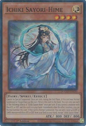 Ichiki Sayori-Hime [DOOD-EN030] Super Rare - Yu-Gi-Oh! - Card Brawlers | Quebec | Canada |