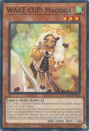 WAKE CUP! Macchia [DOOD-EN032] Common - Yu-Gi-Oh! - Card Brawlers | Quebec | Canada |