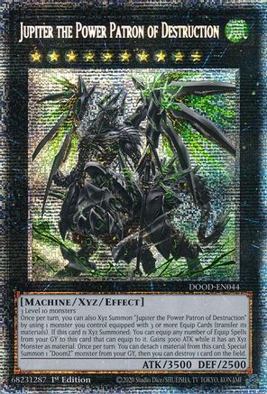 Jupiter the Power Patron of Destruction (Starlight Rare) [DOOD-EN044] Starlight Rare - Yu-Gi-Oh! - Card Brawlers | Quebec | Canada |