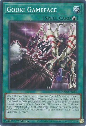Gouki Gameface [DOOD-EN056] Common - Yu-Gi-Oh! - Card Brawlers | Quebec | Canada |