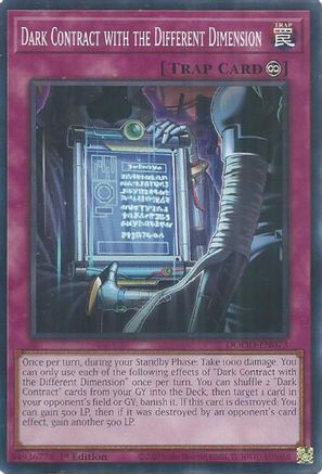 Dark Contract with the Different Dimension [DOOD-EN073] Common - Yu-Gi-Oh! - Card Brawlers | Quebec | Canada |