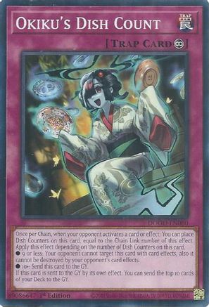 Okiku's Dish Count [DOOD-EN080] Common - Yu-Gi-Oh! - Card Brawlers | Quebec | Canada |