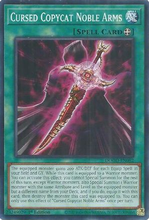 Cursed Copycat Noble Arms [DOOD-EN082] Common - Yu-Gi-Oh! - Card Brawlers | Quebec | Canada |