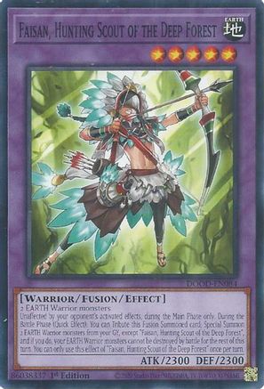 Faisan, Hunting Scout of the Deep Forest [DOOD-EN084] Common - Yu-Gi-Oh! - Card Brawlers | Quebec | Canada |