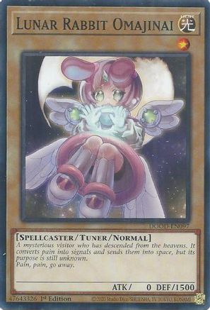 Lunar Rabbit Omajinai [DOOD-EN097] Common - Yu-Gi-Oh! - Card Brawlers | Quebec | Canada |