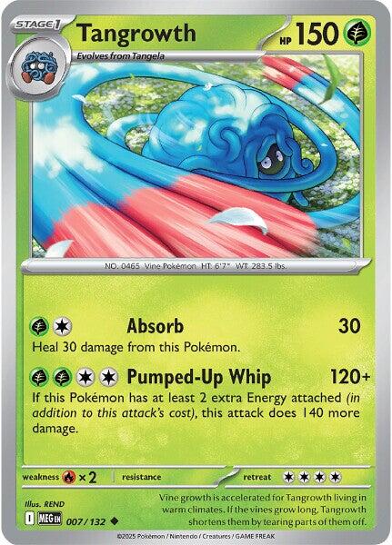 Tangrowth (007/132) [Mega Evolution: Base Set] - Pokémon - Card Brawlers | Quebec | Canada |