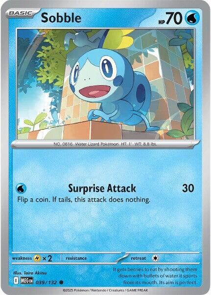 Sobble (039/132) [Mega Evolution: Base Set] - Pokémon - Card Brawlers | Quebec | Canada |