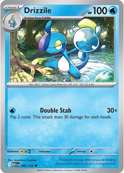 Drizzile (040/132) [Mega Evolution: Base Set] - Pokémon - Card Brawlers | Quebec | Canada |
