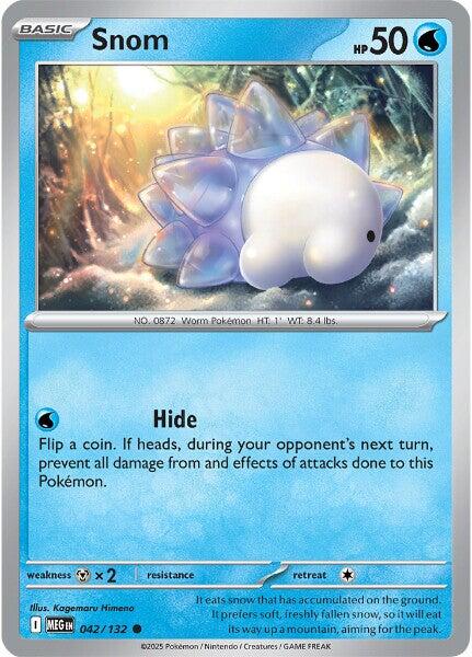 Snom (042/132) [Mega Evolution: Base Set] - Pokémon - Card Brawlers | Quebec | Canada |