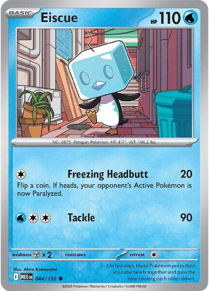 Eiscue (044/132) [Mega Evolution: Base Set] - Pokémon - Card Brawlers | Quebec | Canada |