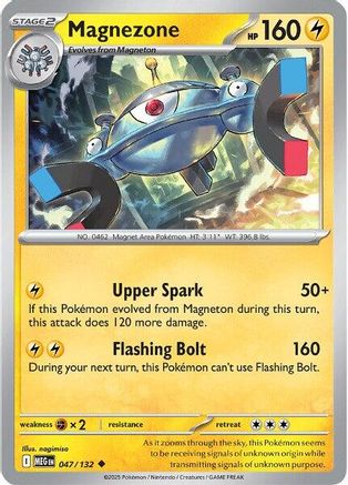Magnezone (047/132) [Mega Evolutions: Base Set] - Pokémon - Card Brawlers | Quebec | Canada |