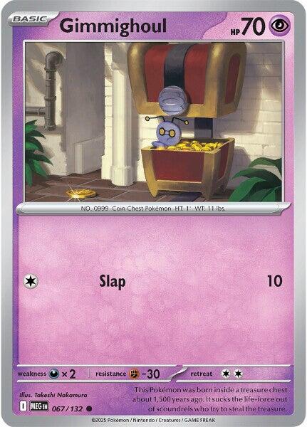 Gimmighoul (067/132) [Mega Evolution: Base Set] - Pokémon - Card Brawlers | Quebec | Canada |