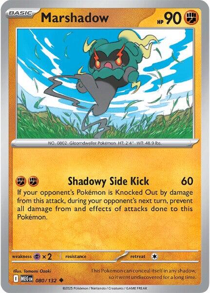 Marshadow (080/132) [Mega Evolutions: Base Set] - Pokémon - Card Brawlers | Quebec | Canada |