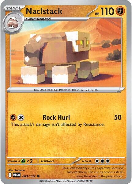 Naclstack (083/132) [Mega Evolution: Base Set] - Pokémon - Card Brawlers | Quebec | Canada |