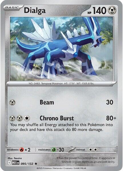 Dialga (095/132) [Mega Evolution: Base Set] - Pokémon - Card Brawlers | Quebec | Canada |