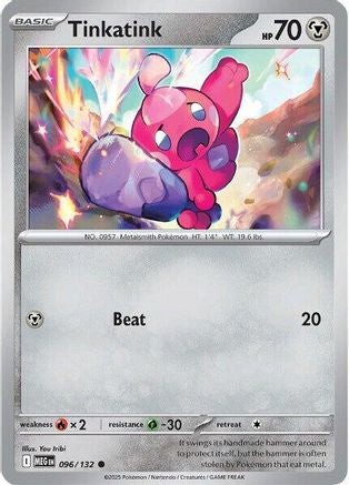 Tinkatink (096/132) [Mega Evolutions: Base Set] - Pokémon - Card Brawlers | Quebec | Canada |
