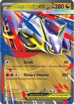 Mega Latias ex (100/132) [Mega Evolutions: Base Set] - Pokémon - Card Brawlers | Quebec | Canada |