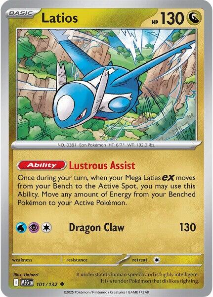 Latios (101/132) [Mega Evolution: Base Set] - Pokémon - Card Brawlers | Quebec | Canada |