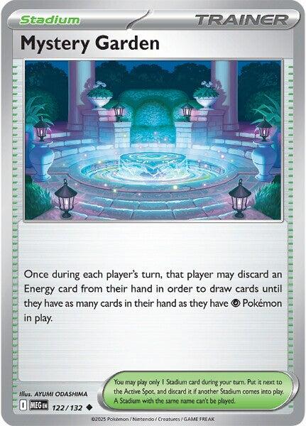 Mystery Garden (122/132) [Mega Evolution: Base Set] - Pokémon - Card Brawlers | Quebec | Canada |