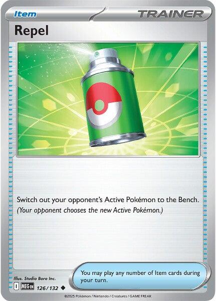 Repel (126/132) [Mega Evolution: Base Set] - Pokémon - Card Brawlers | Quebec | Canada |