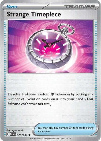 Strange Timepiece (128/132) [Mega Evolution: Base Set] - Pokémon - Card Brawlers | Quebec | Canada |