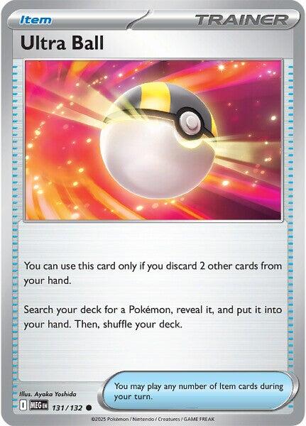 Ultra Ball (131/132) [Mega Evolution: Base Set] - Pokémon - Card Brawlers | Quebec | Canada |