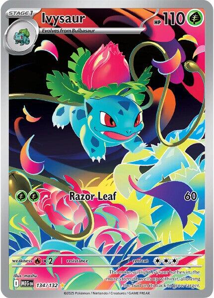 Ivysaur (134/132) [Mega Evolutions: Base Set] - Pokémon - Card Brawlers | Quebec | Canada |