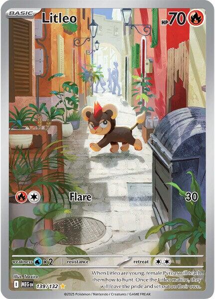 Litleo (139/132) [Mega Evolutions: Base Set] - Pokémon - Card Brawlers | Quebec | Canada |