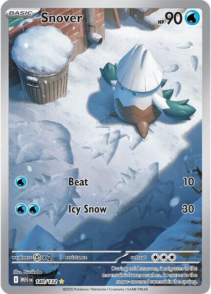 Snover (140/132) [Mega Evolution: Base Set] - Pokémon - Card Brawlers | Quebec | Canada |