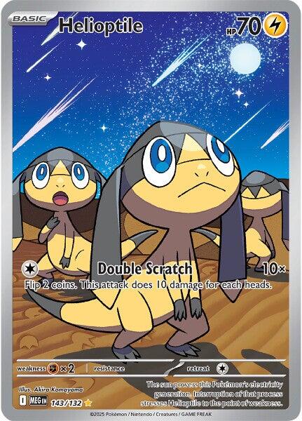 Helioptile (143/132) [Mega Evolution: Base Set] - Pokémon - Card Brawlers | Quebec | Canada |