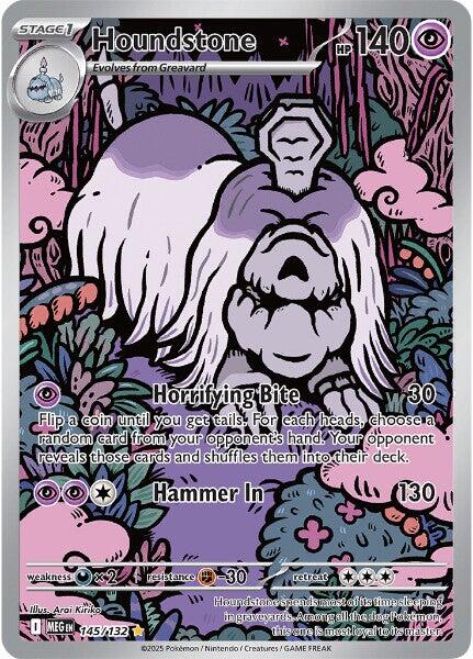 Houndstone (145/132) [Mega Evolution: Base Set] - Pokémon - Card Brawlers | Quebec | Canada |